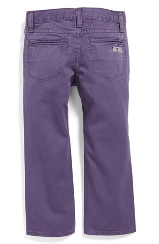Лиловые джинсы для девочки